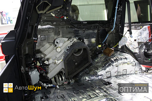 Виброизоляция арок Лексус ЛХ 570