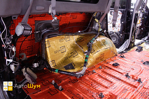 Шумоизоляция крыла и арки лексус лх 470