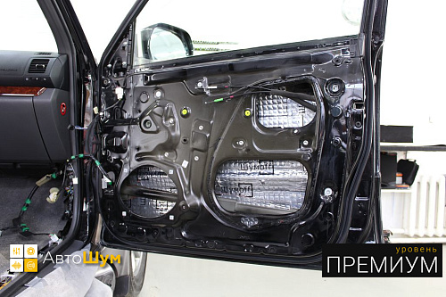 Виброизоляция дверей Прадо