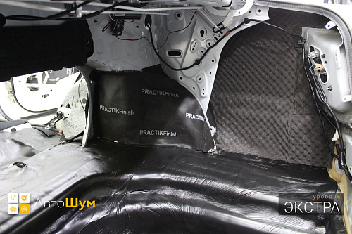 Шумоизоляция багажника Тойоты Камри 55