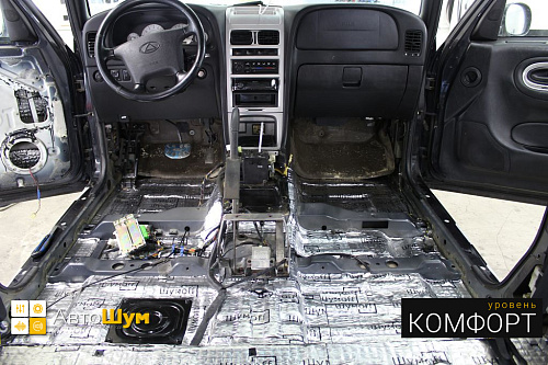 Виброизоляция пола Тагаз Тагер.