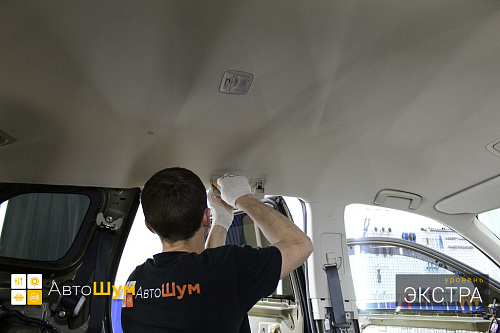 Разбираем крышу Митсубиси Аутледер