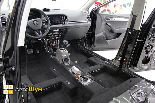 Чистый ковёр Шкода Карок