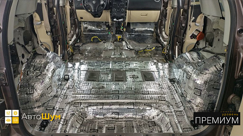 Виброизоляция багажника Сузуки Гранд Витары