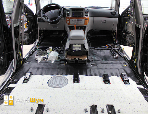 Второй слой на пол Лексус ЛХ 470