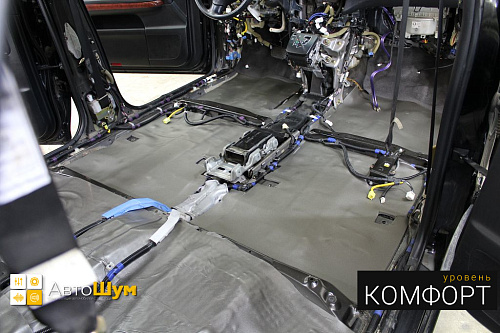 Шумка пола лексус рх