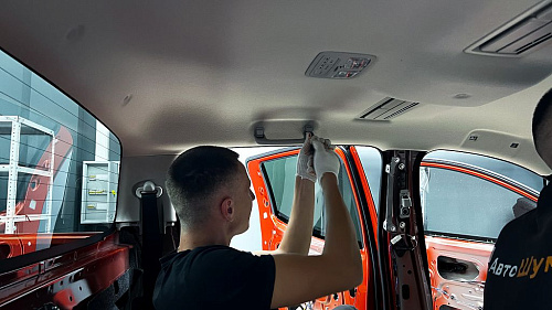 Разбор крыши Митсубиси Л200