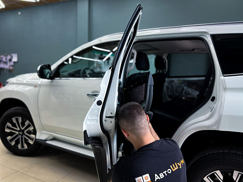 Разбор дверей Мицубиси Монтеро