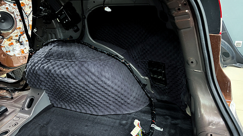 Шумоизоляция арок Хендай Ай Икс 35