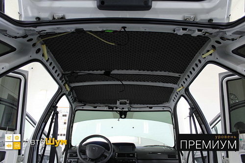 Шумоизоляция крыши лады приоры.