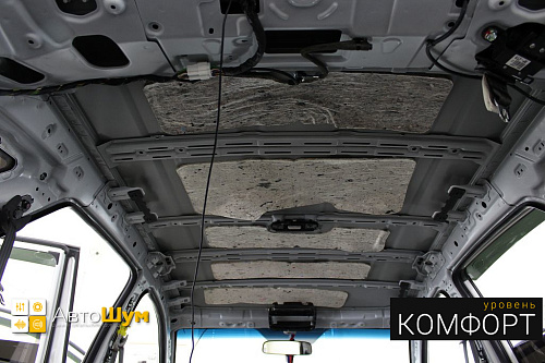 Штатная шумоизоляция крыши хендай ix35