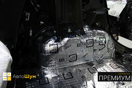 Виброизоляция арок Рено Сандеро