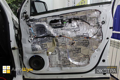 Шумоизоляция дверей Сузуки Гранд Витары