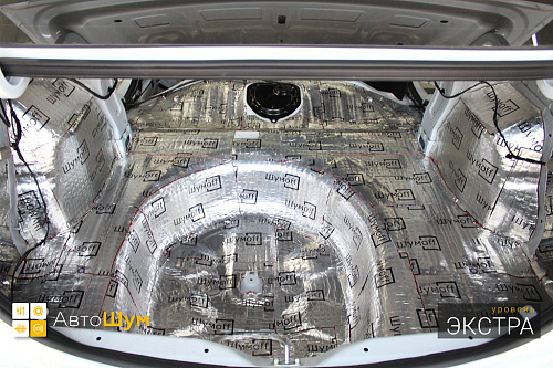 Виброизоляция багажника Хендай Солярис