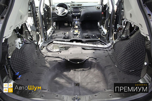 Шумоизоляция багажника Ниссан Х Трейл