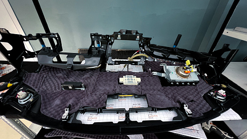 Шумоизоляция панели Мазда СХ-9