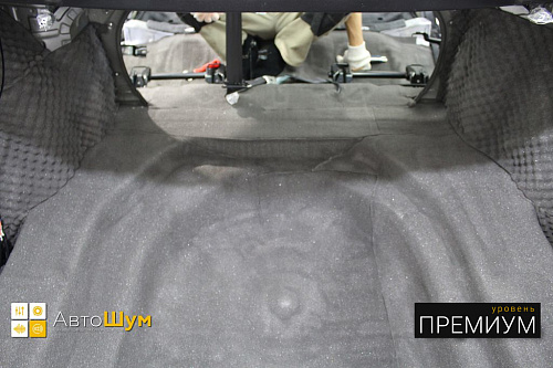 Шумо и теплоизоляция багажника Тойоты камри XV40