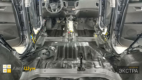 Звукоизоляция пола Хендай Крета