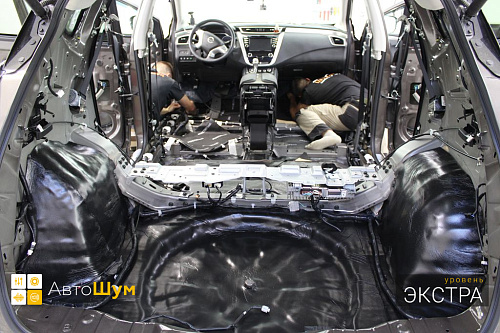 Шумоизоляция багажника Ниссан Мурано