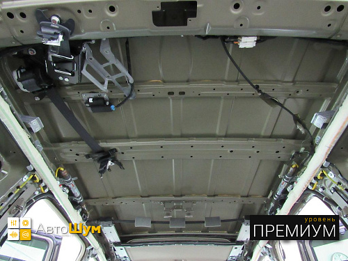 Штатная шумоизоляция крыши хонда пилот