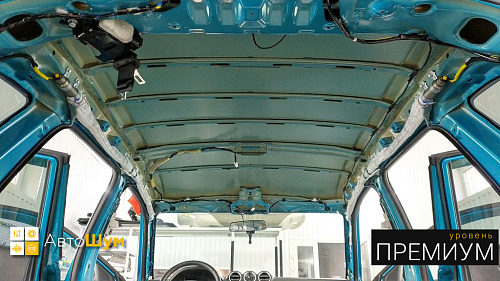 Подготовка крыши Suzuki Vitara к монтажу виброизоляции