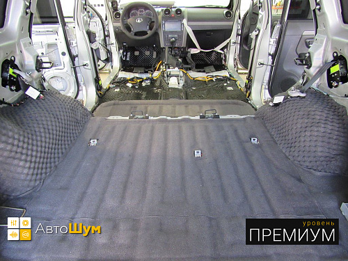 Шумоизоляция багажника Грейт Вол Ховер.