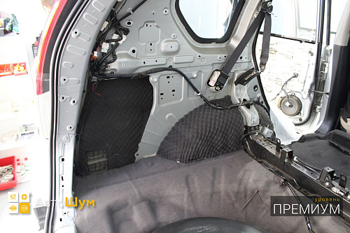 Шумоизоляция арок Ниссан Х-Трейл Т31