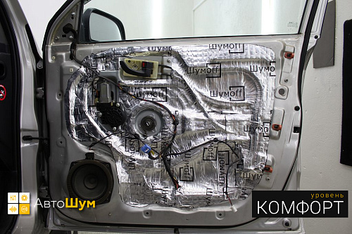 Виброизоляция дверей Киа Спортейдж