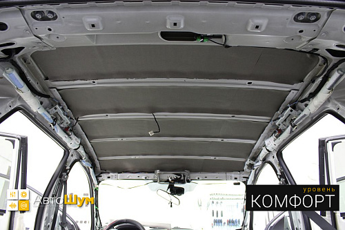 Демонтаж штатной шумоизоляции крыши Ниссан Кашкай J11.