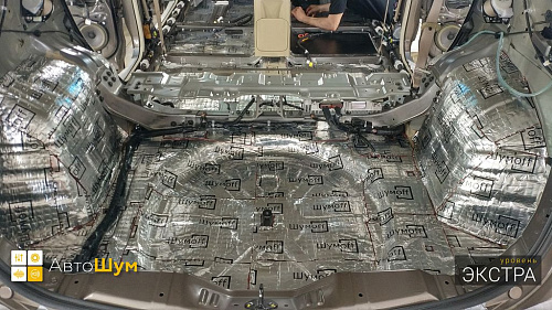 Виброизоляция багажника Ниссан Мурано