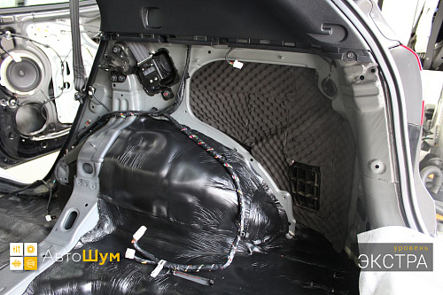 Шумоизоляция арок Хендай Икс 35