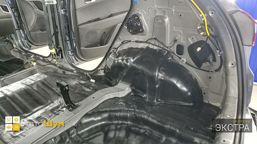 Шумоизоляция арок хендай Креты