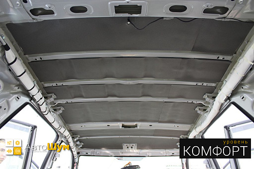 Шумо и теплоизоляция крыши Сузуки Гранд Витара.