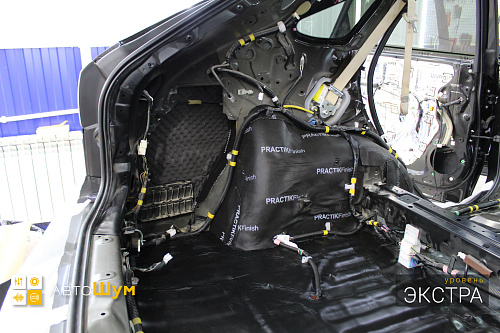 Шумоизоляция багажника Лексус РХ 350