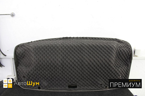 Шумоизоляция обшивки крышки багажника Митсубиси Лансер