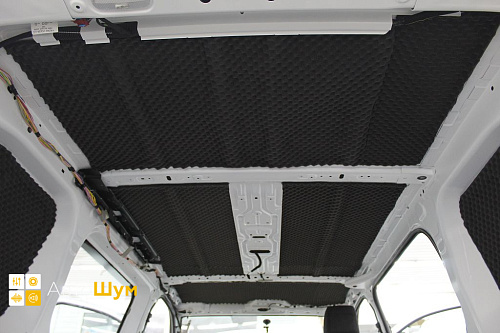 Готовая шумоизоляция крыши Пежо Эксперт