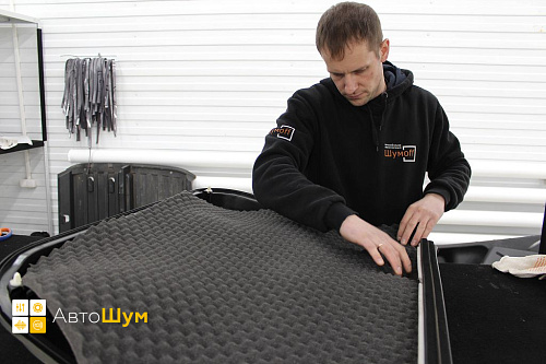 Шумоизоляция дверной обшивки Ниссан Х-Трейл T31