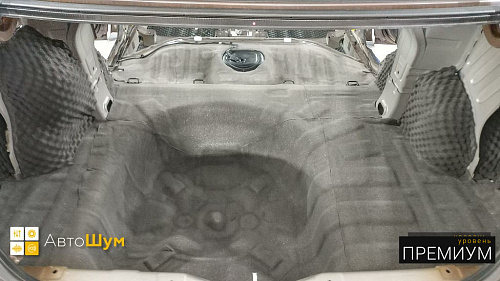 Шумоизоляция багажника Киа Рио КБ