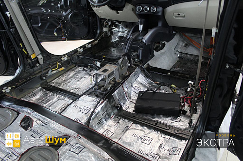 Виброизоляция днища Митсубиси Аутледер ХЛ