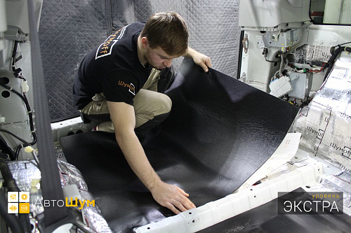 Шумоизоляция багажника Хонды Пилот