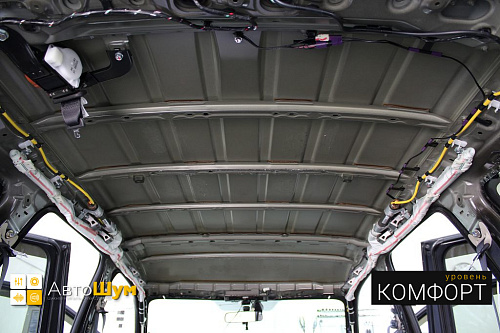 Демонтаж штатной шумоизоляции крыши Митсубиси Аутлендер GF.