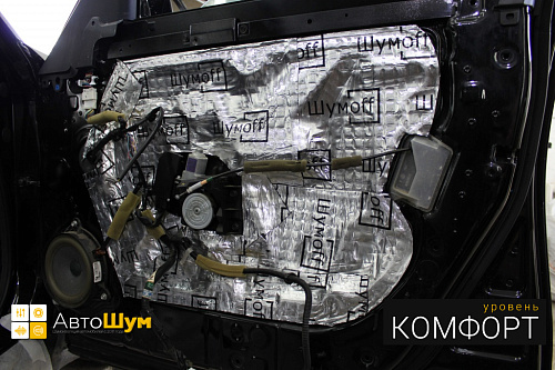 Шумоизоляция дверей инфинити фх35