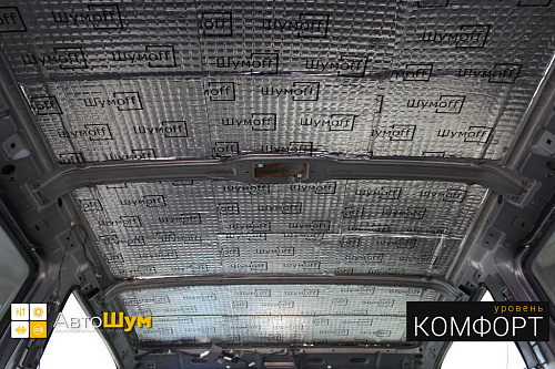 Виброизоляция крыши Тагаз Тагер.