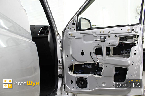 Звукоизоляция дверей УАЗ Патриот