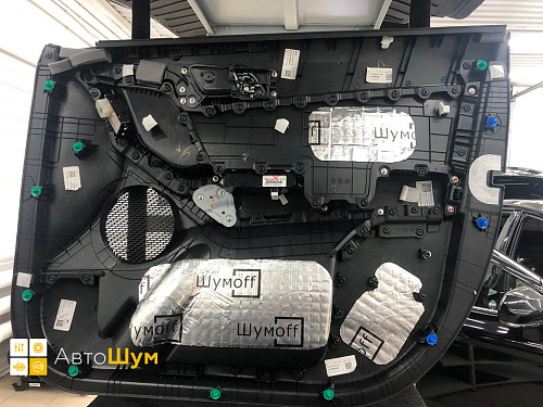 Оклеенная обшивка двери Хёндай Крета