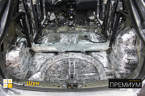 Виброизоляция багажника Ниссан Кашкай