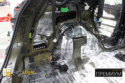 Виброизоляция арок Хендай Санта Фе