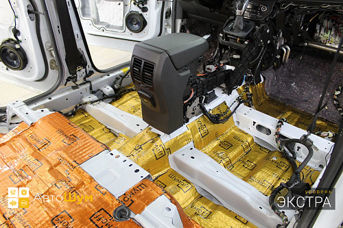 Виброизоляция пола Форд Куга