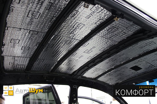 Шумоизоляция крыши Nissan Teana