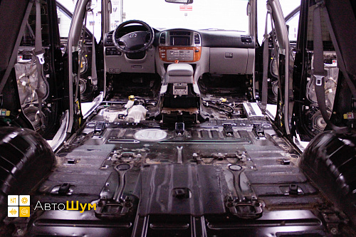 Штатная шумоизоляция лексус лх 470